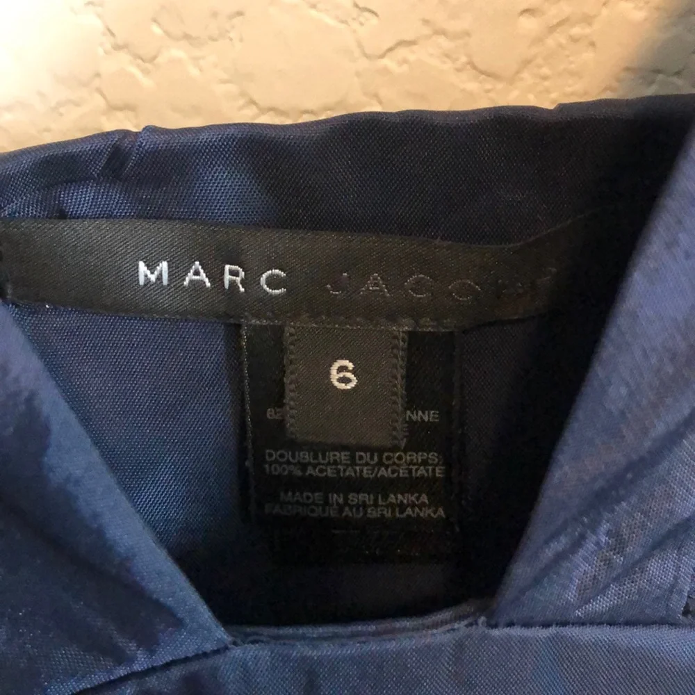 Vintage Marc Jacobs Runway Velvet Ruffle Tiered Dress - Picture 4 of 8